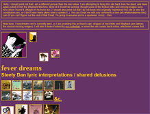 Tablet Screenshot of feverdreams.whatsmykarma.com